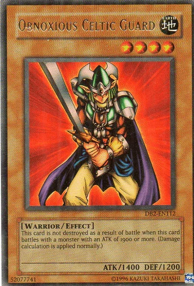 Obnoxious Celtic Guard [DB2-EN112] Ultra Rare - for just $6.30! 