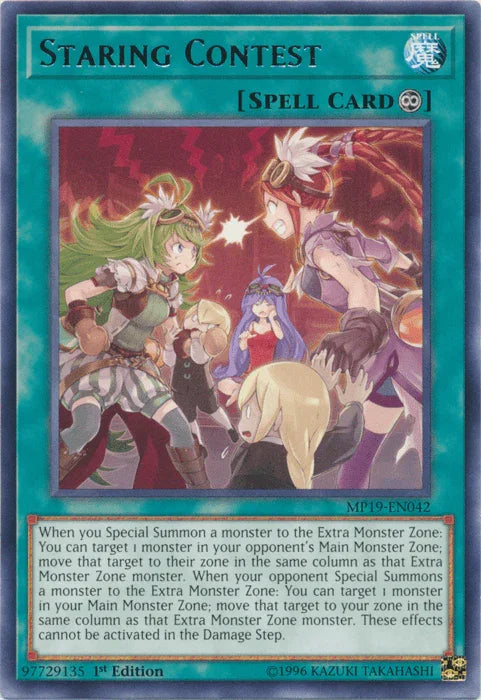 Staring Contest [MP19-EN042] Rare - for just $0.10! 