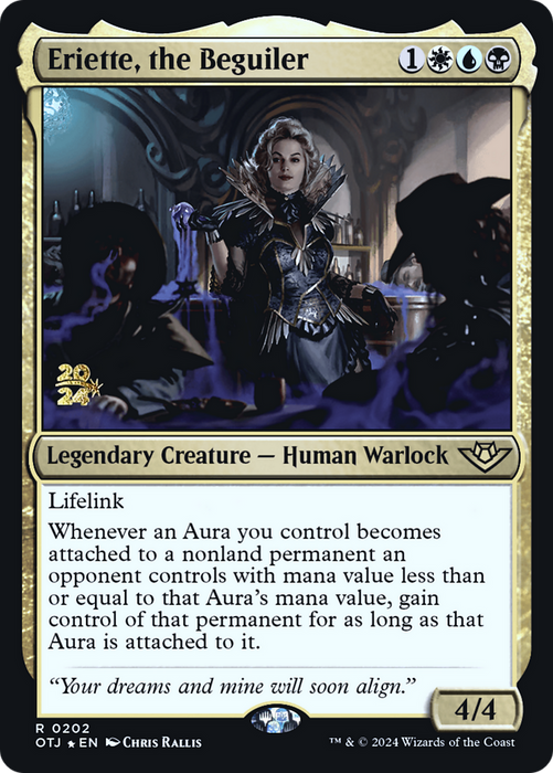 Eriette, the Beguiler (PRE-202) - Outlaws of Thunder Junction Promos Foil - for just $0.17! 
