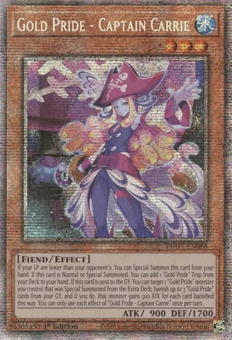 Gold Pride - Captain Carrie [PHHY-EN088] Starlight Rare - for just $7.80! 
