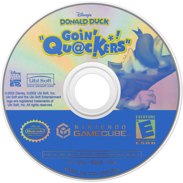 Disney Donald Duck: Goin' Quackers! – GameCube (GC) - for just $0! 