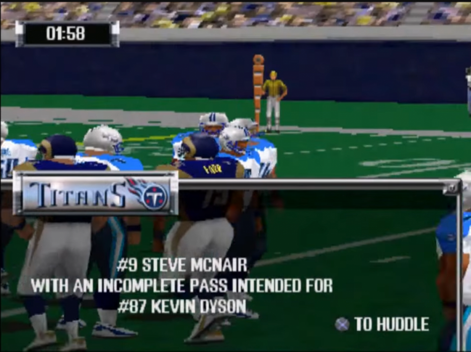 NFL GameDay 2001 – PlayStation 1 (PS1) - for just $6.99! 