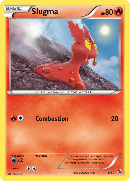 Slugma (6/39) [XY: Kalos Starter Set] - for just $0.50! 