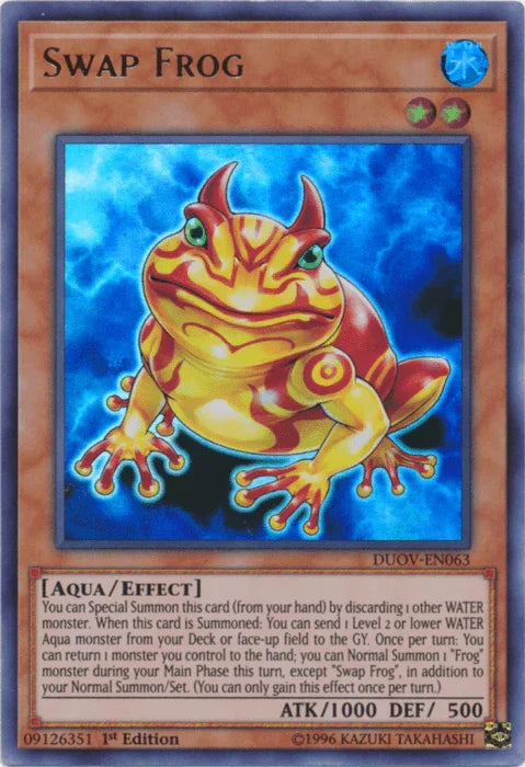 Swap Frog [DUOV-EN063] Ultra Rare - for just $0.15! 