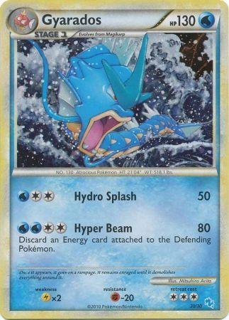 Gyarados (30/30) [HeartGold & SoulSilver: Trainer Kit - Gyarados] - for just $15.05! 