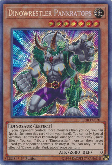 Dinowrestler Pankratops [BLHR-EN070] Secret Rare - for just $0.80! 
