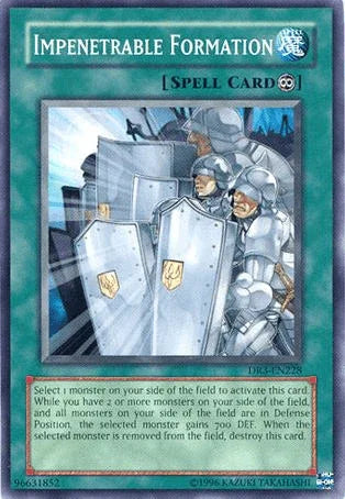 Impenetrable Formation [DR3-EN228] Common - for just $0.25! 