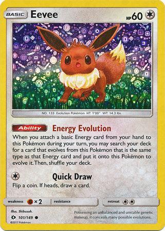 Eevee (101/149) (General Mills Promo) [Sun & Moon: Base Set] - for just $5.35! 