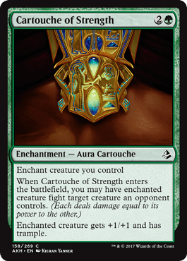 Cartouche of Strength (Amonkhet) Near Mint - for just $0.26! 