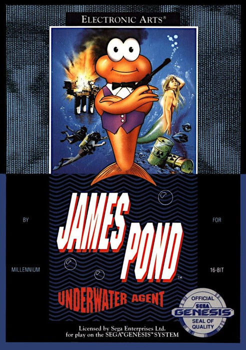 James Pond: Underwater Agent [CIB] – Nintendo Entertainment System (NES) - for just $29.99! 
