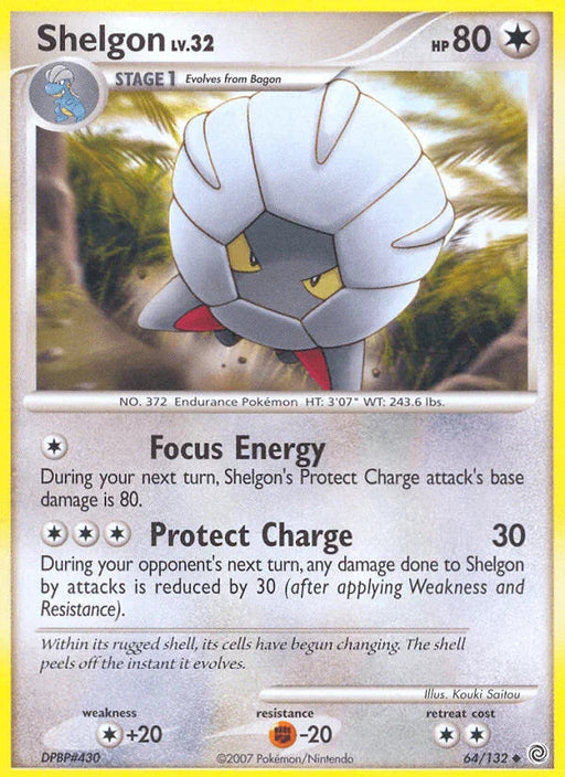 Shelgon (64/132) [Diamond & Pearl: Secret Wonders] - for just $0.25! 