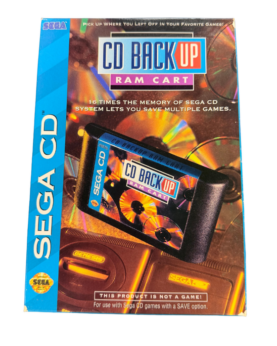Backup RAM Cart – Sega CD (SCD) - for just $89.99! 