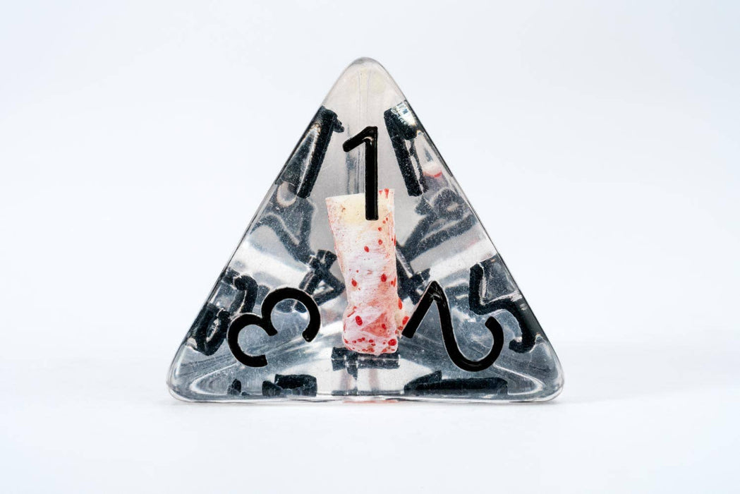The Walking Dead Dismembered Zombie Resin Poly Dice Set - for just $24.99! 