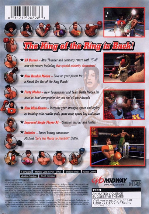 Ready 2 Rumble Boxing Round 2 – PlayStation 2 (PS2) - for just $0! 