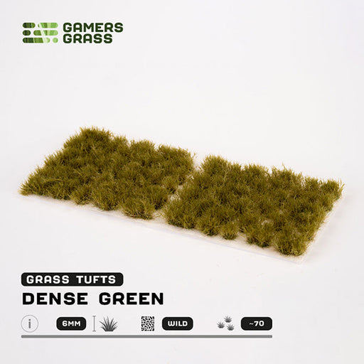 Gamers Grass Tufts: Dense Green 6mm- Wild - for just $7.55! 