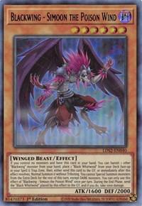 Blackwing - Simoon the Poison Wind (Blue) [LDS2-EN040] Ultra Rare - for just $0.15! 