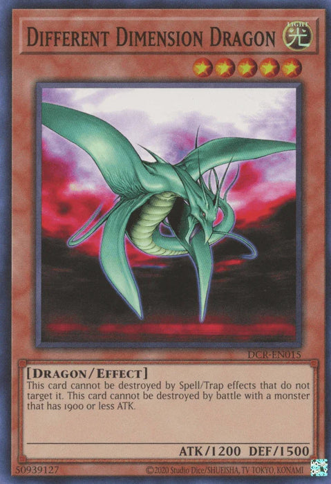 Different Dimension Dragon [DCR-EN015] Super Rare - for just $10! 