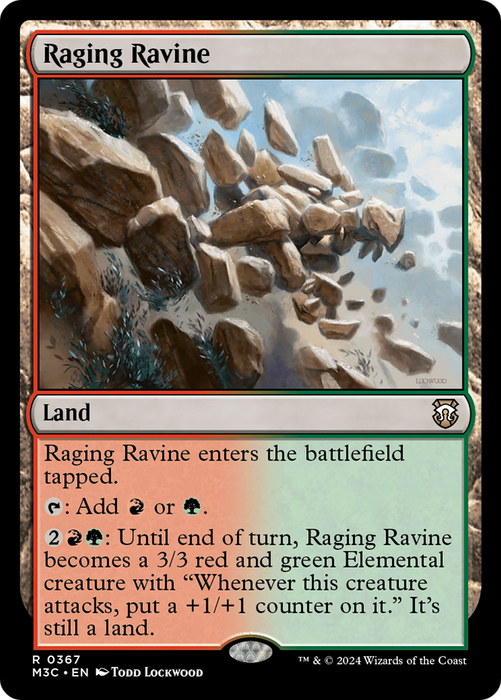 Raging Ravine (M3C-367) - Modern Horizons 3 Commander - for just $0.06! 