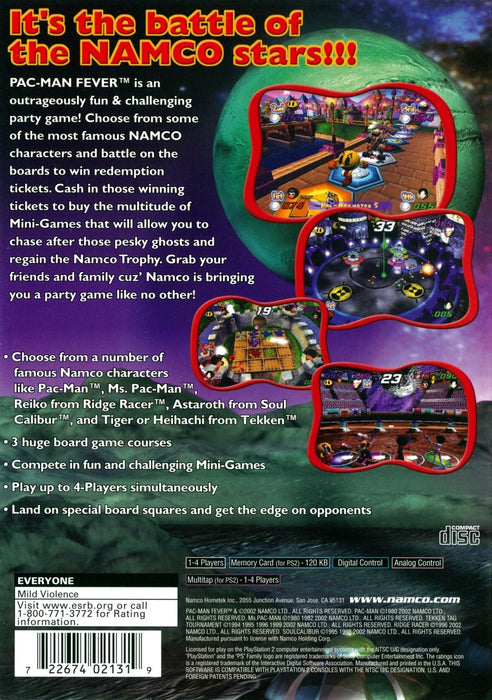 Pac-Man Fever – PlayStation 2 (PS2) - for just $8.99! 