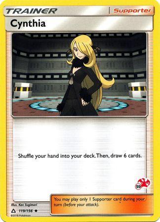 Cynthia (119/156) (Charizard Stamp #59) [Battle Academy 2020] - for just $0.20! 