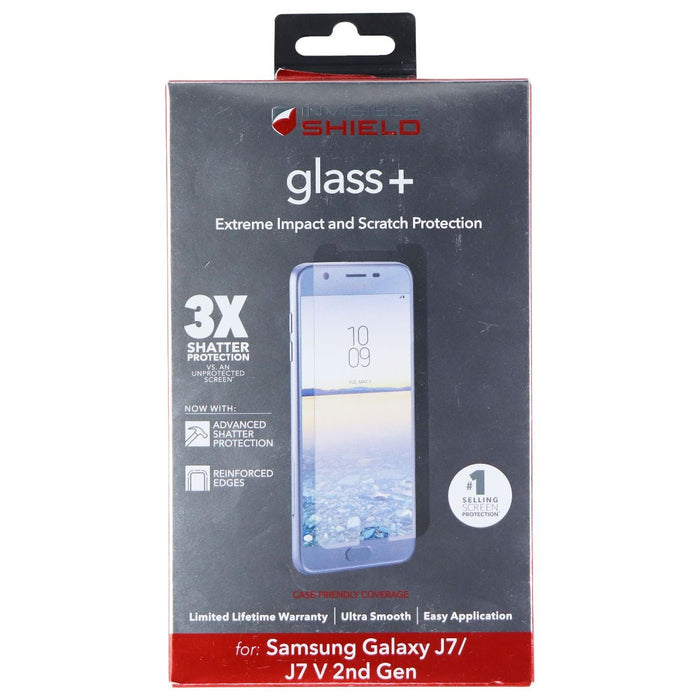 ZAGG (Glass+) Tempered Glass for Samsung Galaxy J7 / J7 V 2nd Gen - Clear - for just $5.99! 