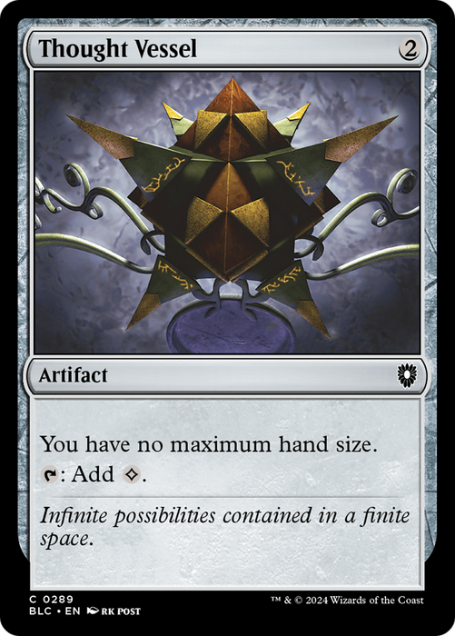 Thought Vessel (BLC-289) - Bloomburrow Commander - for just $0.79! 