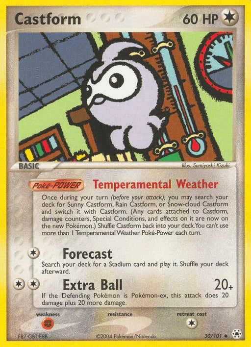 Castform (30/101) [EX: Hidden Legends] - for just $1.10! 