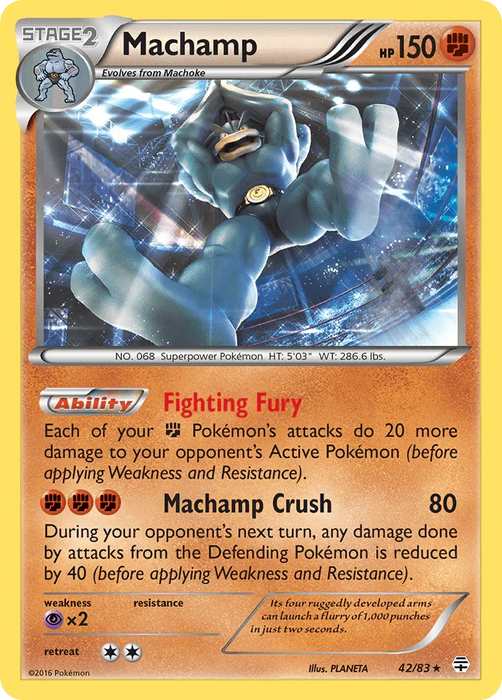 Machamp (42/83) [XY: Generations] - for just $0.70! 