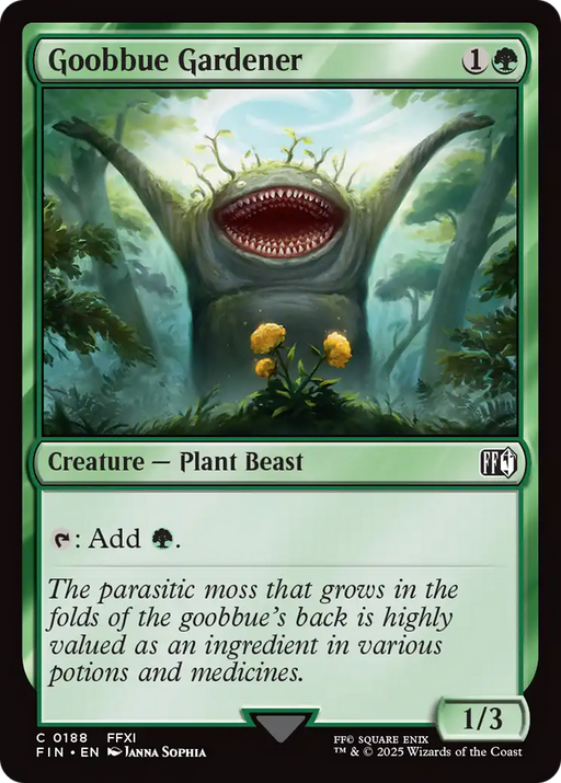 Goobbue Gardener (FIN-188) - FINAL FANTASY - for just $0.02! 