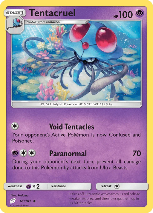 Tentacruel (61/181) [Sun & Moon: Team Up] - for just $0.10! 