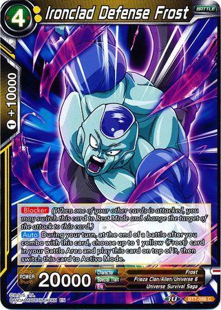 Ironclad Defense Frost (BT7-086) [Assault of the Saiyans] - for just $0.10! 