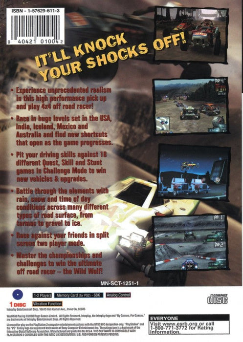 Wild Wild Racing – PlayStation 2 (PS2) - for just $5.99! 