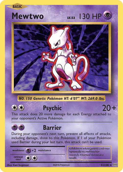Mewtwo (51/108) [XY: Evolutions] - for just $0.60! 