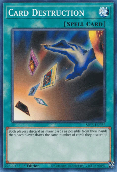 Card Destruction [SR13-EN032] Common - for just $0.15! 