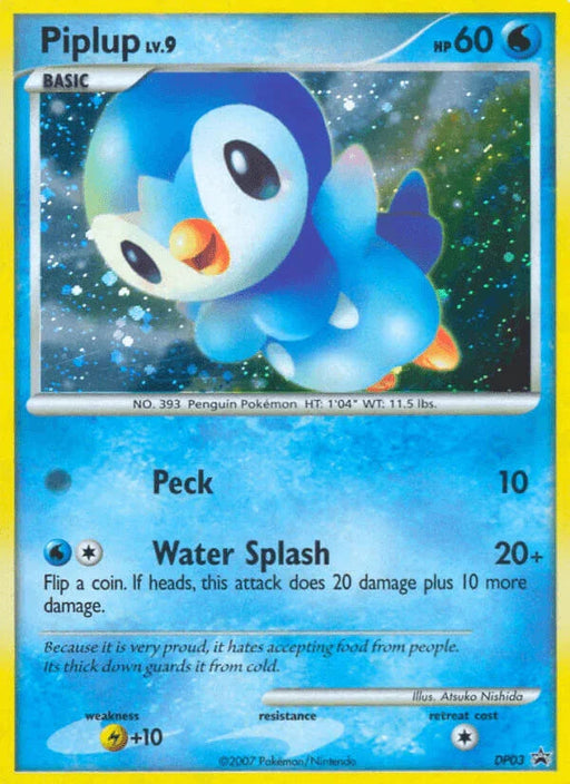 Piplup (DP03) [Diamond & Pearl: Black Star Promos] - for just $11! 