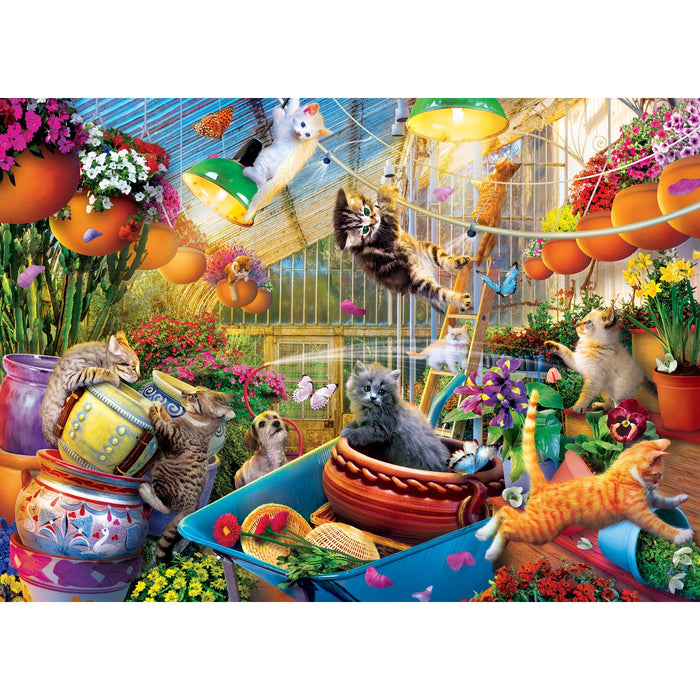 Seek & Find - Greenhouse Gone Wild 1000 Piece Jigsaw Puzzle - Just $16.99! Shop now at Retro Gaming of Denver