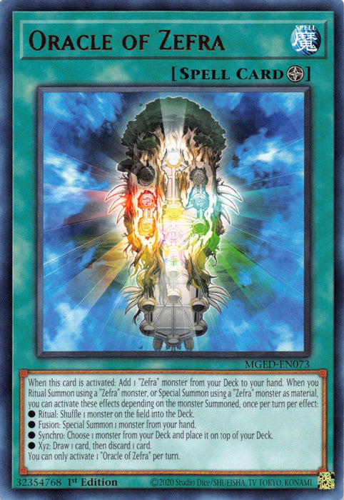 Oracle of Zefra [MGED-EN073] Rare - for just $0.10! 