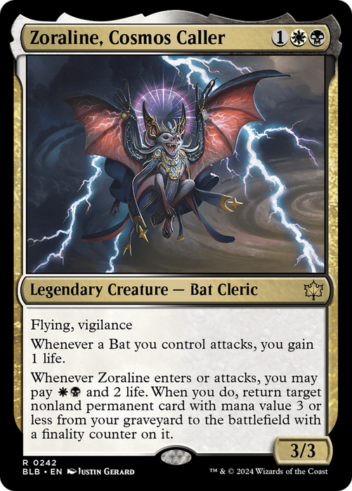 Zoraline, Cosmos Caller (BLB-242) - Bloomburrow - for just $0.11! 
