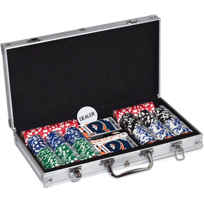 Denver Broncos 300 Piece Poker Set - for just $124.99! 