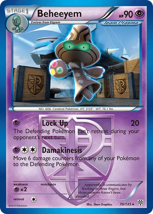 Beheeyem (70/135) [Black & White: Plasma Storm] - for just $0.30! 
