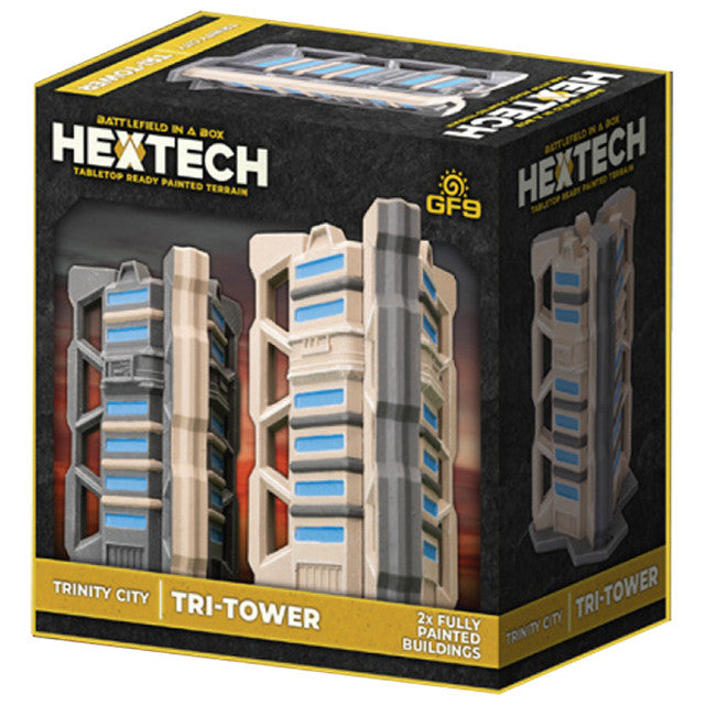Battlefield in a Box: HexTech Trinity City - Tri-Tower - for just $35! 