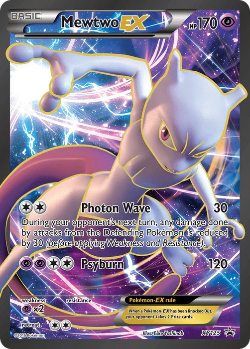 Mewtwo EX (XY125) [XY: Black Star Promos] - for just $39.40! 