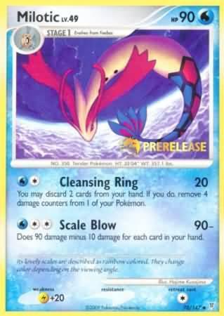 Milotic (70/147) (Prerelease Promo) [Nintendo: Black Star Promos] - for just $14.40! 