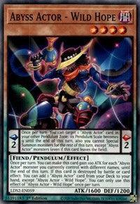 Abyss Actor - Wild Hope [LDS2-EN059] Common - for just $0.15! 