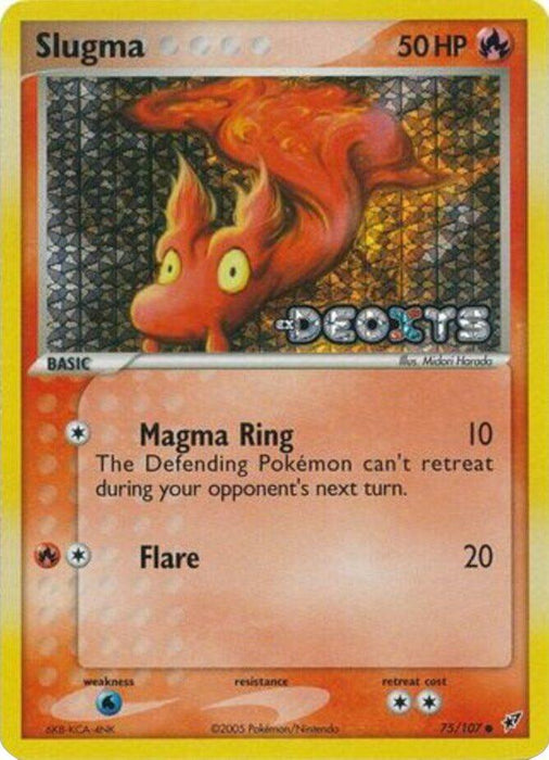 Slugma (75/107) (Stamped) [EX: Deoxys] - for just $8.65! 