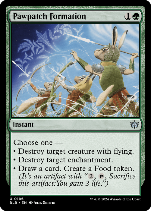 Pawpatch Formation (BLB-186) - Bloomburrow - for just $0.10! 