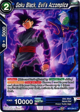 Goku Black, Evil's Accomplice (BT7-044) [Assault of the Saiyans] - for just $0.15! 