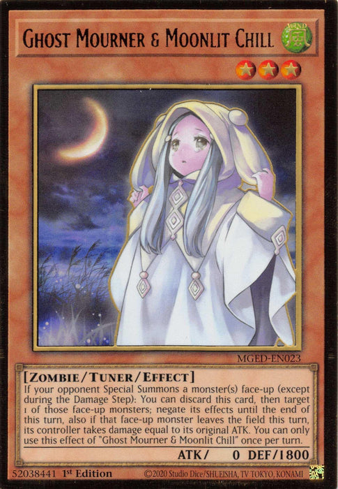 Ghost Mourner & Moonlit Chill [MGED-EN023] Gold Rare - for just $0.40! 
