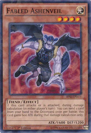 Fabled Ashenveil [BP03-EN079] Shatterfoil Rare - for just $0.10! 
