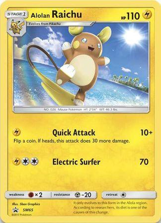 Alolan Raichu (SM65) (Jumbo Card) [Sun & Moon: Black Star Promos] - for just $4.55! 